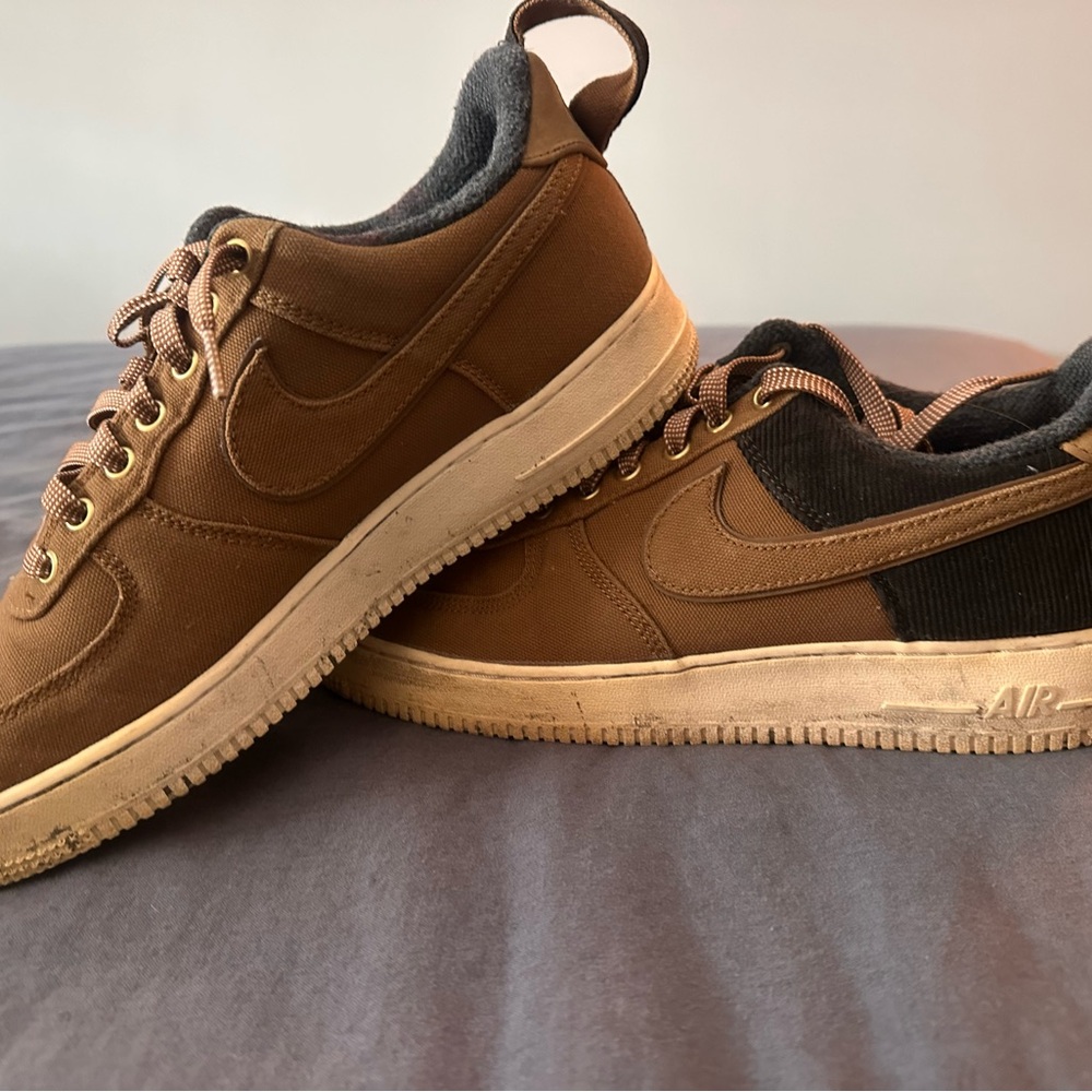 Nike Brown and Black Sneakers